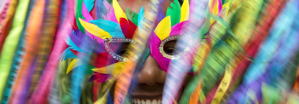 Salvador Carnival - filled with colour. 