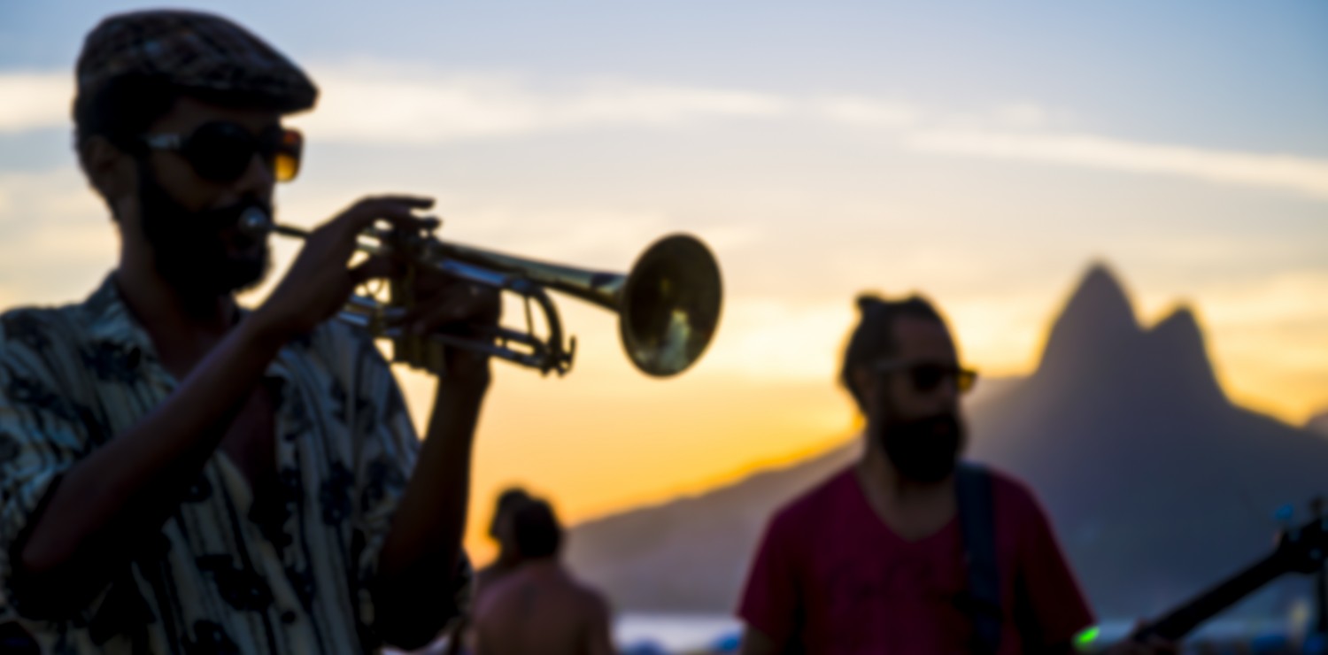 Contemporary concert in Rio de Janeiro.