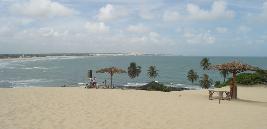 The last beach on the coast before Natal. 