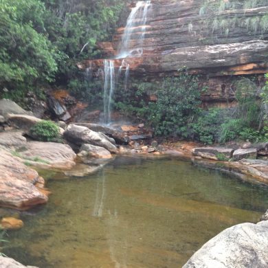 Waterfalls in Chapada Diamantina.