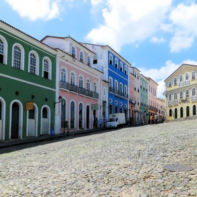 Largo do pelourinho in Salvador de Bahia.