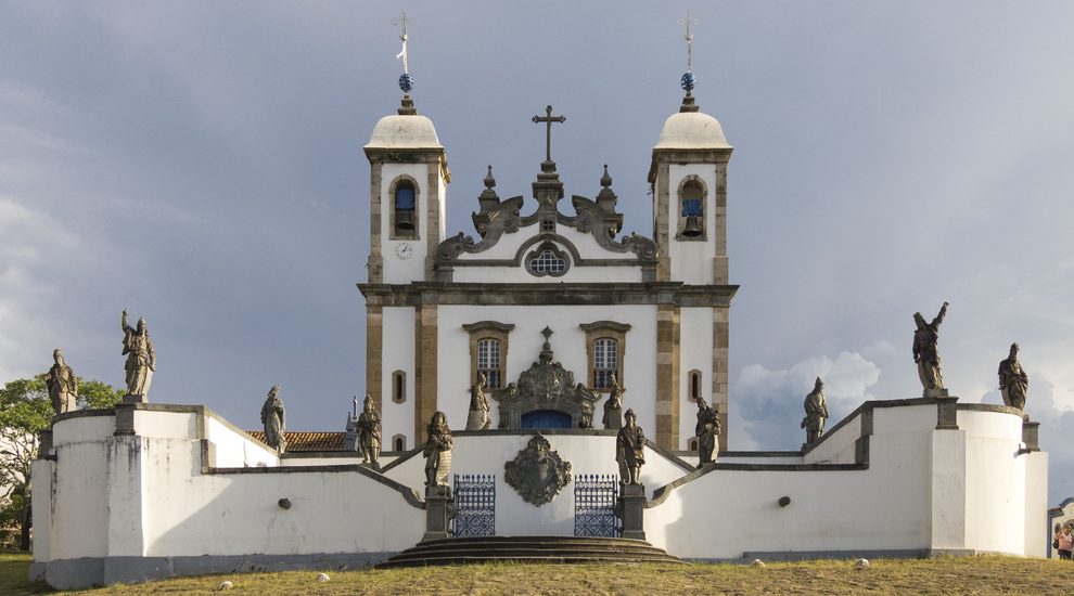 Bom Jesus de congonhas chapel in Minas Gerais.