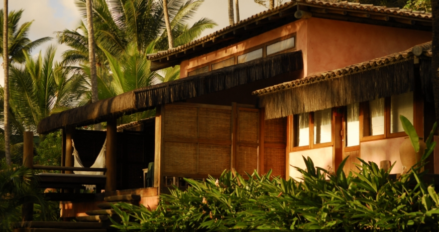 One of the apartments at Txai resort Itacaré.