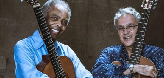 Gilberto Gil with Caetano Veloso.