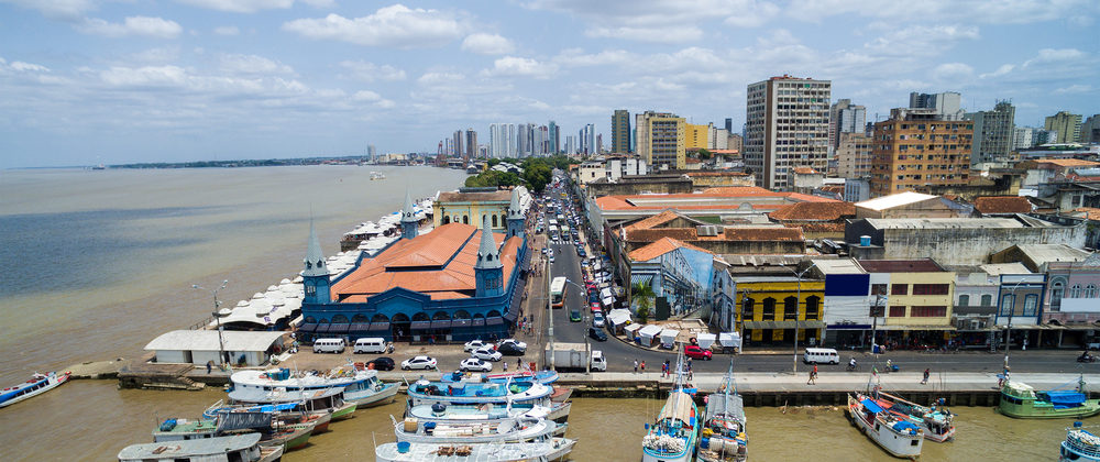 View of Belém from the port.