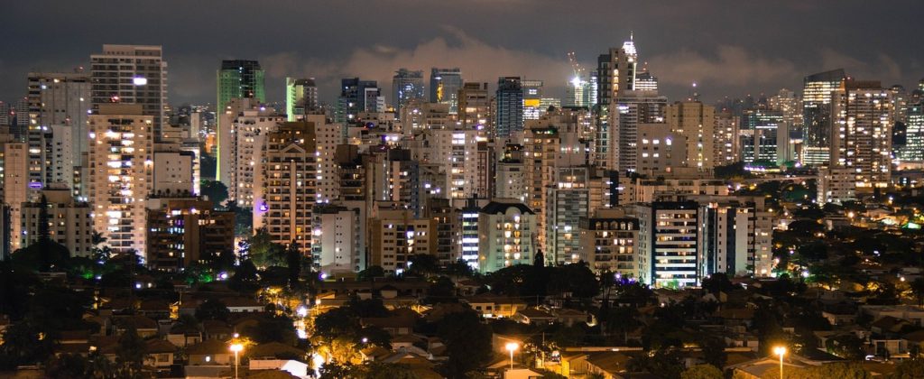 The cityscape of São Paulo, somewhere you are very likely to visit if doing business in Brazil.