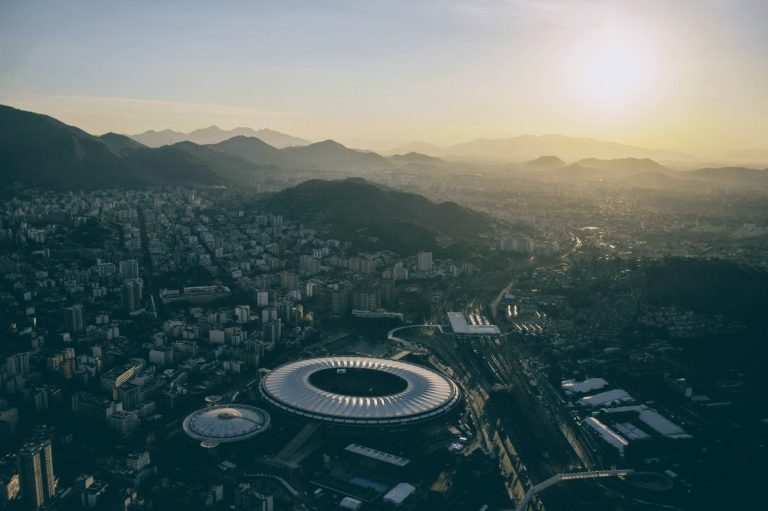 The Maracana stadium in Rio de Janeiro