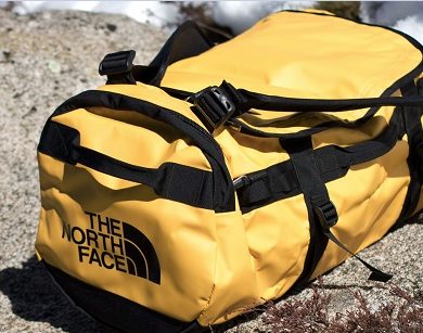 Luggage for Brazil -A North Face Duffle bag.