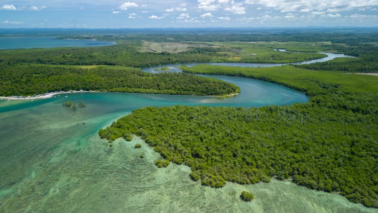 The island of Boipeba in Bahia