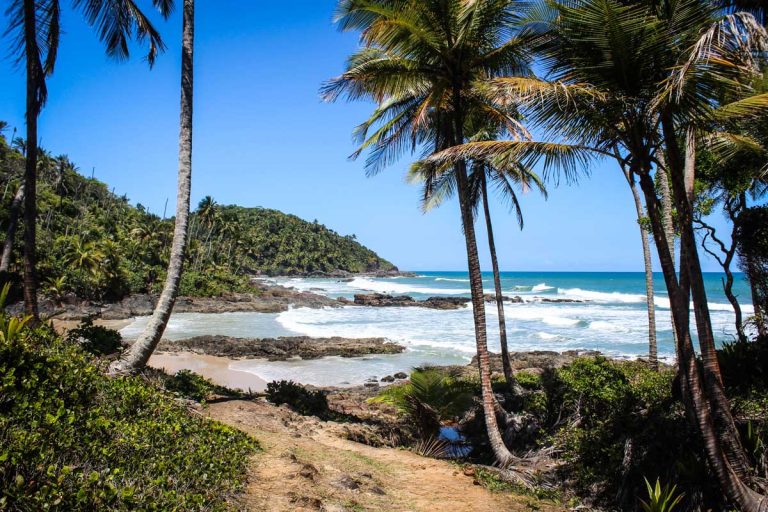 A beach in Bahia Brazil