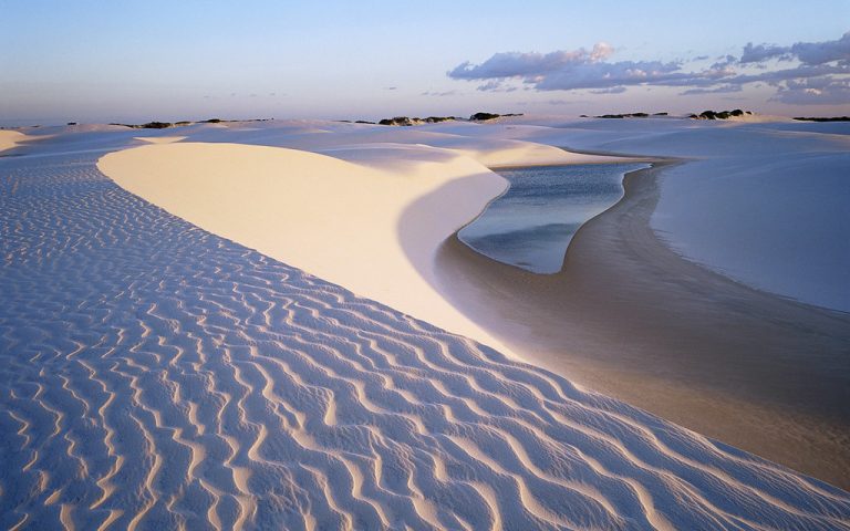 The Lençois Marahenses desert in Nordeste