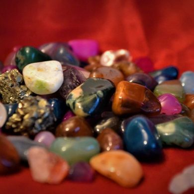 A lot of gemstones from Brazil